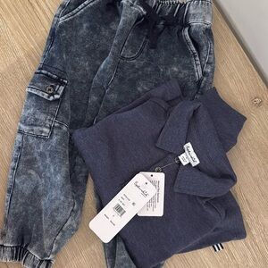 Splendid Navy Toddler 2 piece Set - 2T